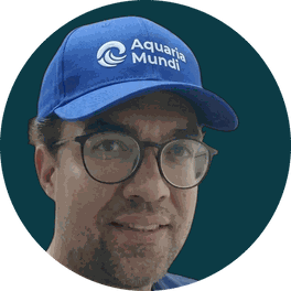 Jorge Gaitan, proprietário da Aquaria Mundi